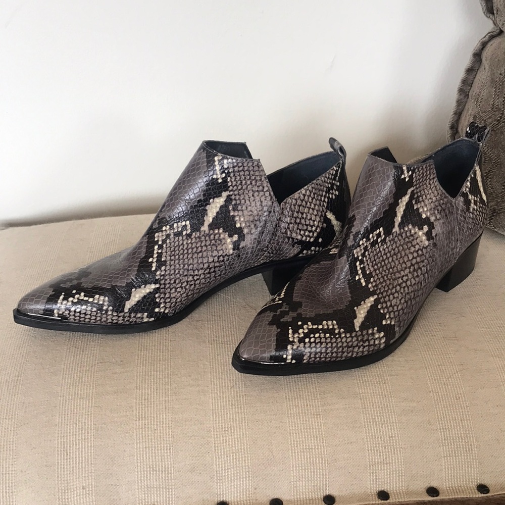 Marc Fisher LTD Women's Mlyamir Snakeskin Bootie